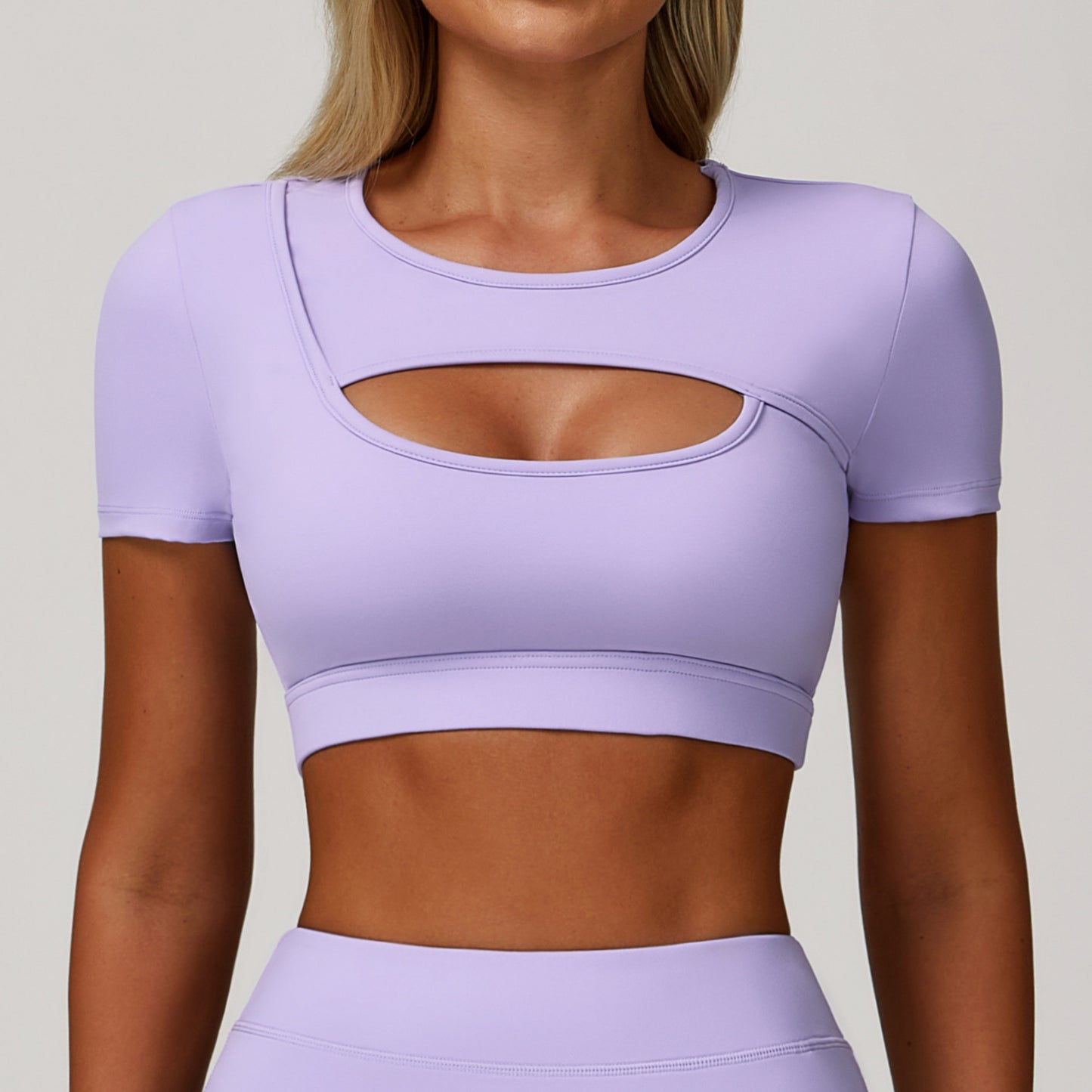 Hollow Out Short Sleeve T-Shirt