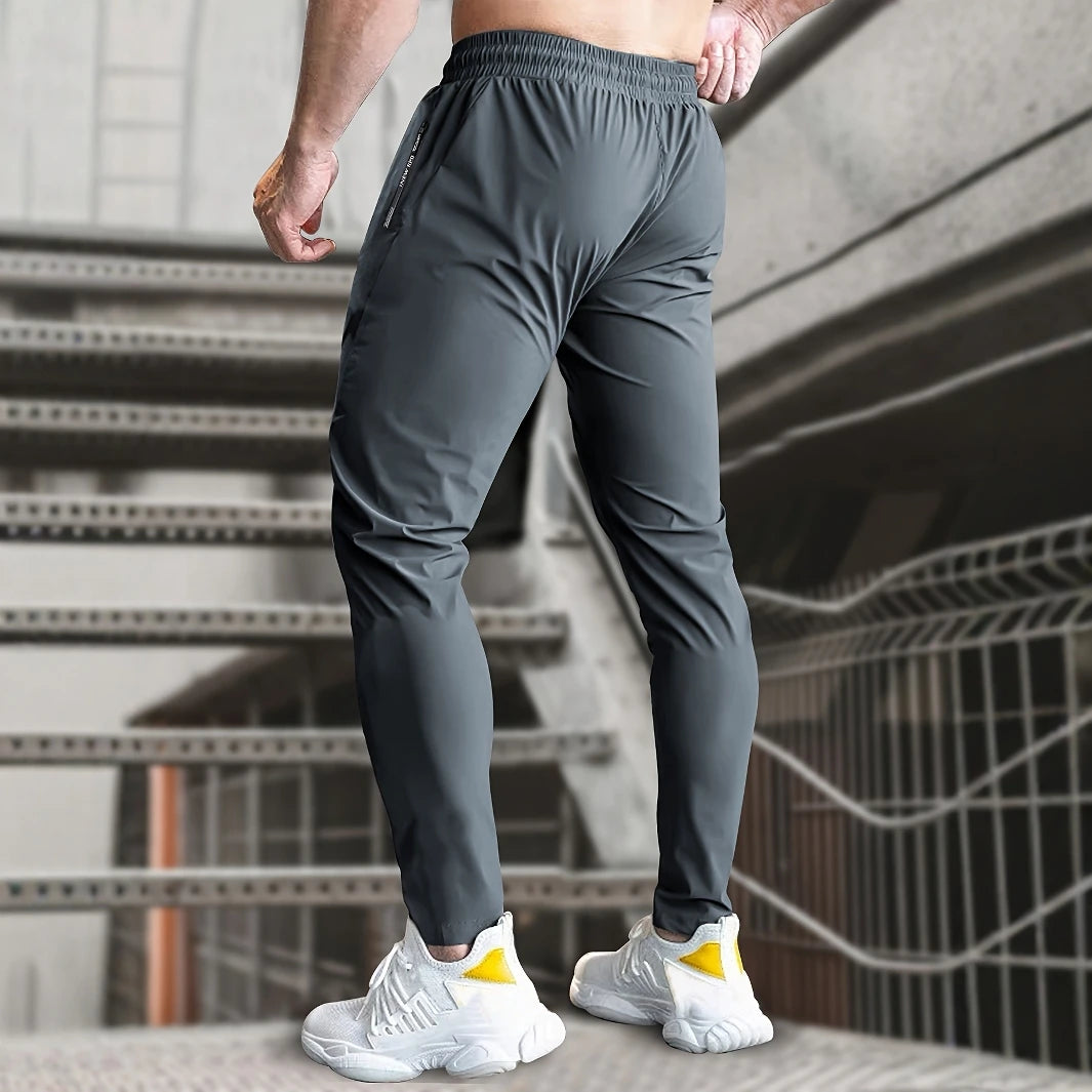 Men's High Elasticity Ice Silky Joggers
