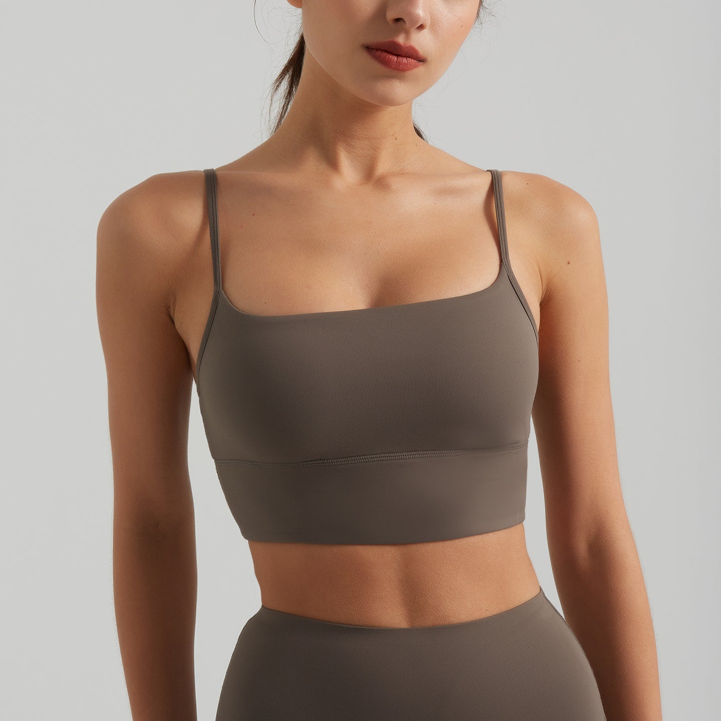 Kaki Brown Top
