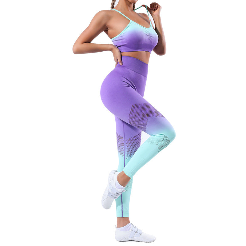 Gradient Seamless Yoga Set