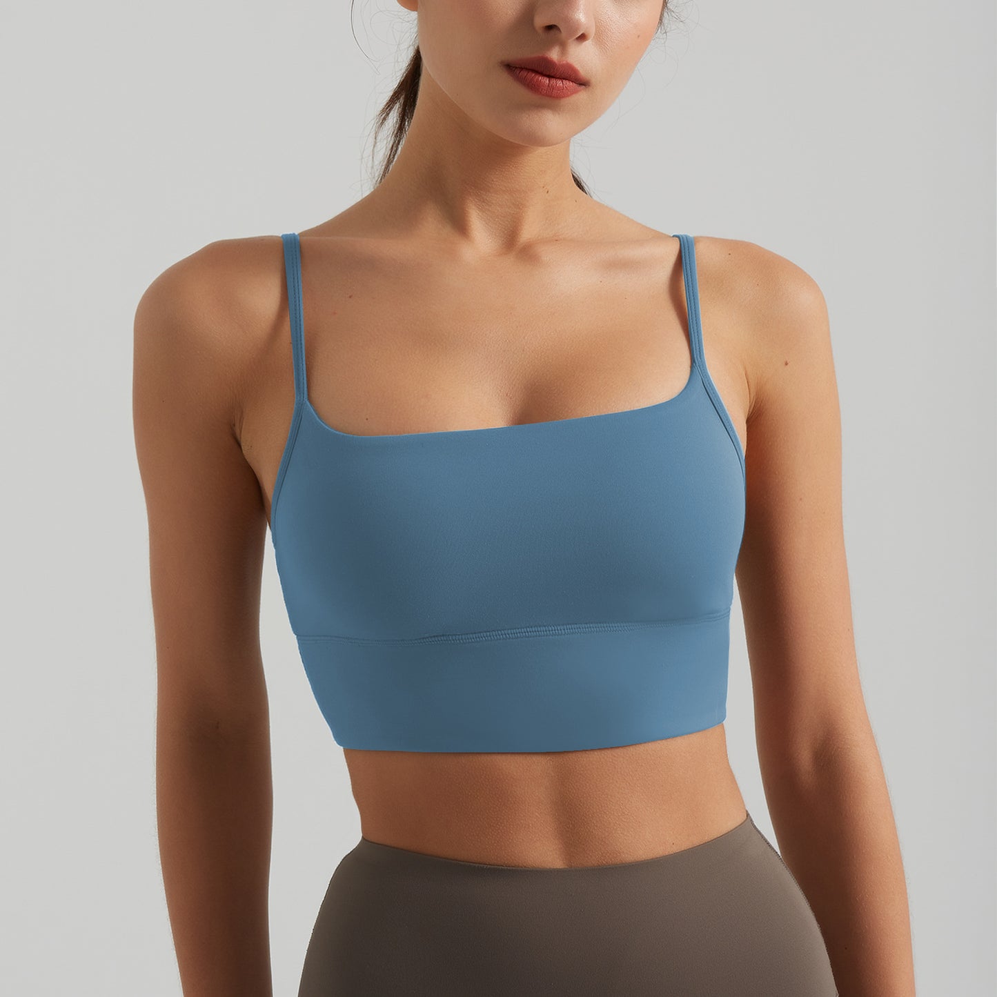 Blue Gray Top