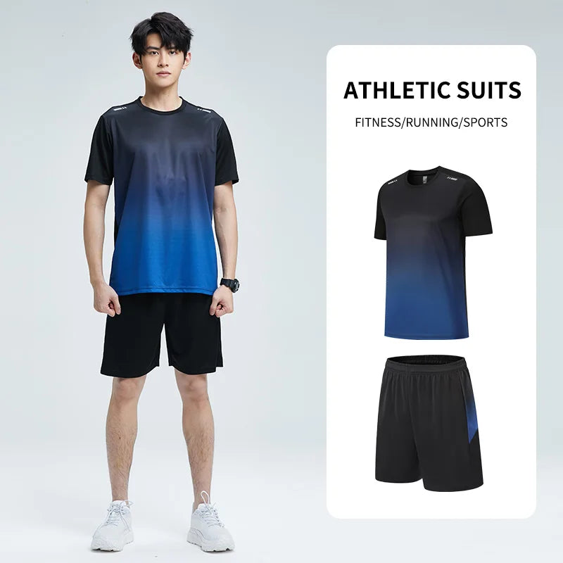 Ice Silk Quick-Dry Sportswear Set