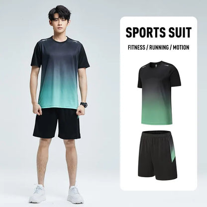 Ice Silk Quick-Dry Sportswear Set 