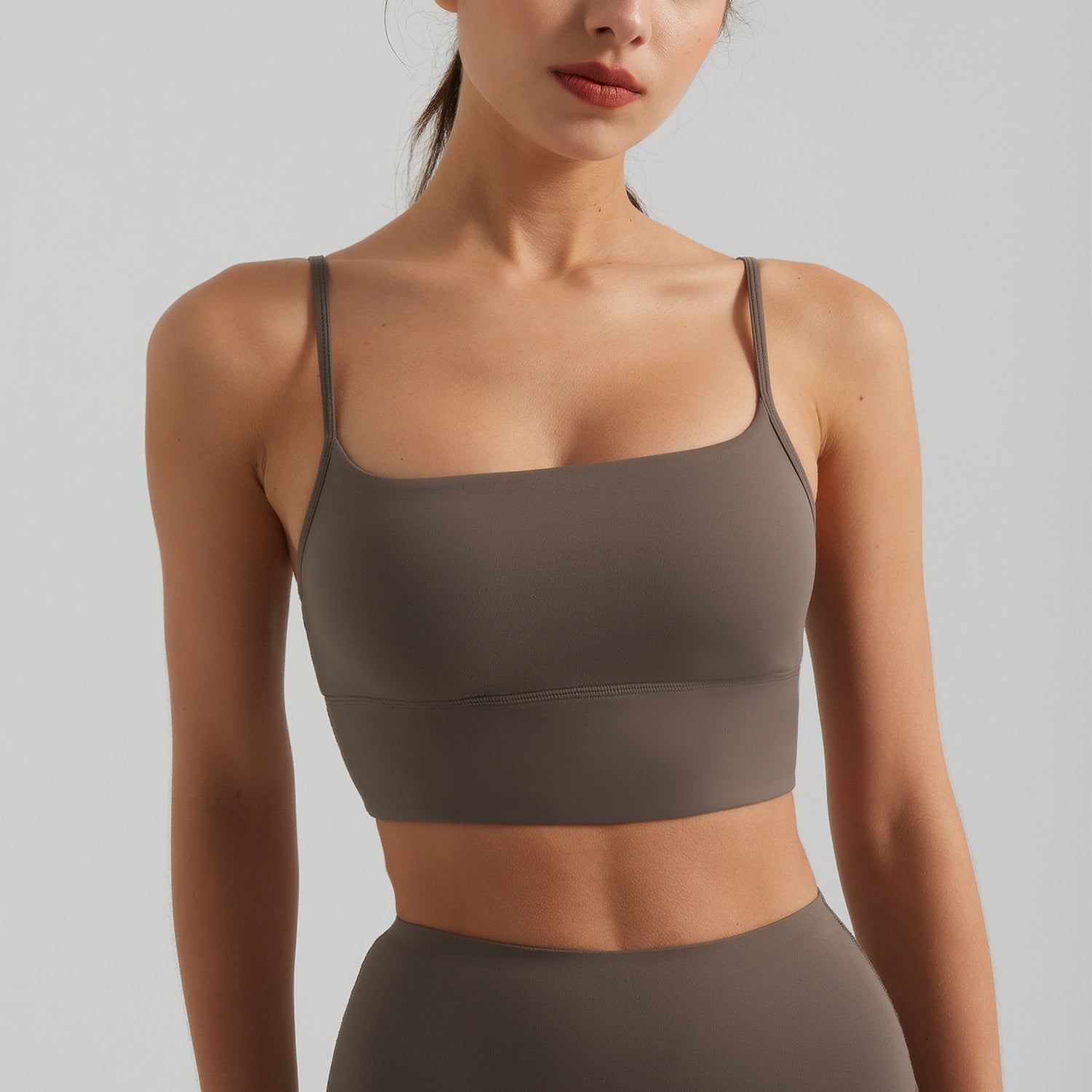 Kaki Brown Top